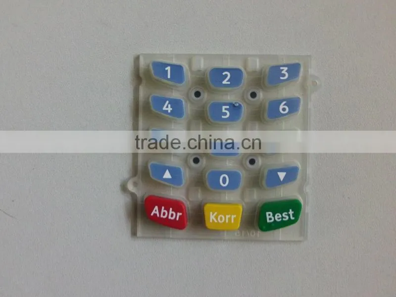 Goood Quality OEM silicone rubber press keypad
