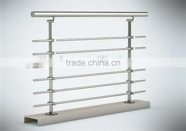 High Quality Solid Rod Flat Bar Balustrade