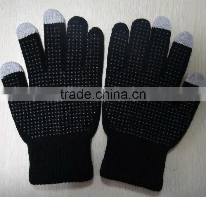 Palm Dotted Touch Screen Gloves ZMT01