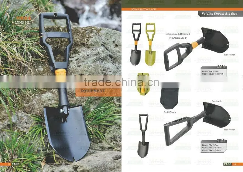 Light weight camping shovel