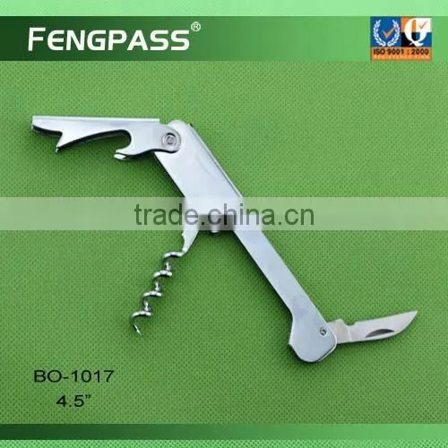 Wooden handle wine Opener BO-1019