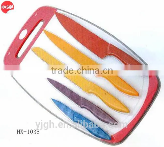 HX-1036 new products beautiful deco blade paring knife vegetable tools