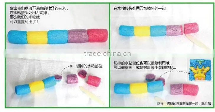 Hot Sale Children's Toy DIY Magic Corn Cob Blocks Educational toys