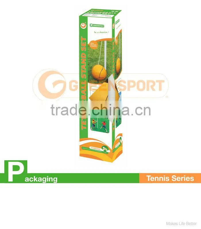 Swing tether for kids training tennis set metal tube set