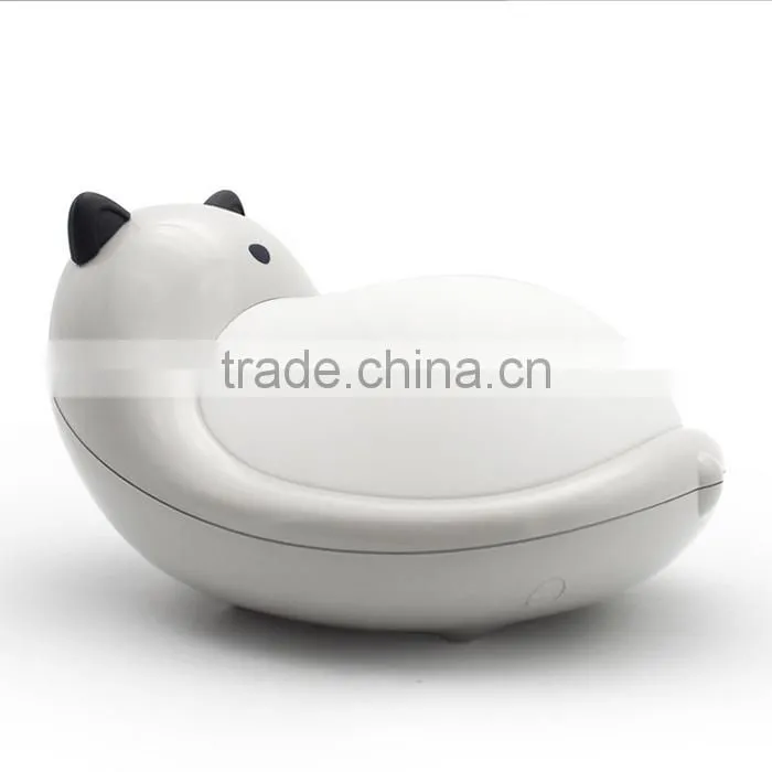 UCHOME Cute Wizard Colorful Led Energy Saving Touch Eye Lamps Feeding Bedding Warm Hearts Night Light