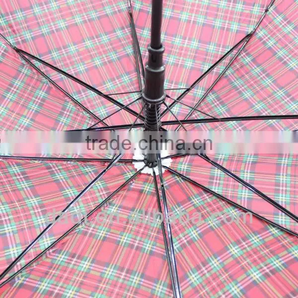 Cheap Red Straight Umbrella