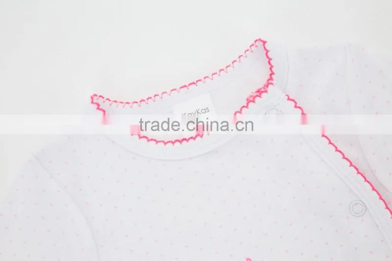 2017 New Fashion Girl Clothes 100% Cotton Animal Design Newborn Baby Rompers For Winter