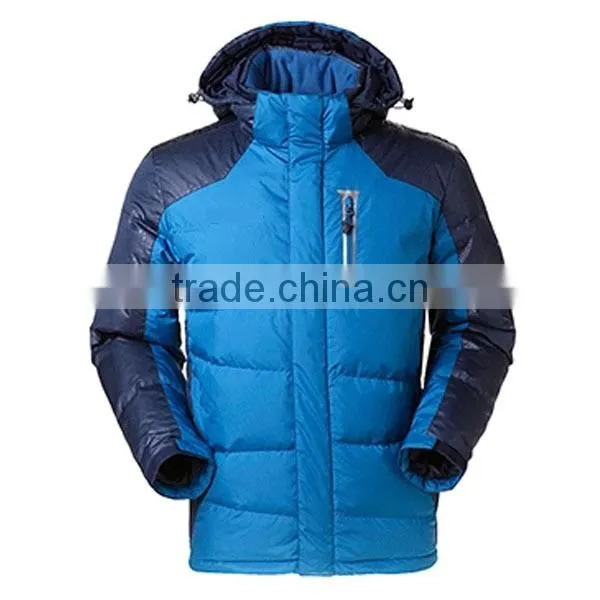 2015 New Style Man's & Woman's Short Breathable Ski Jacket With Hoodie