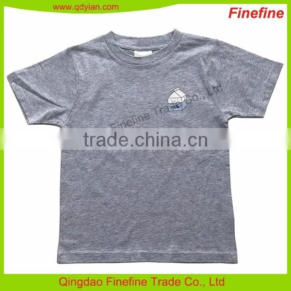 2017 New Arrival Organic Cotton Kids Tshirt Wholesale