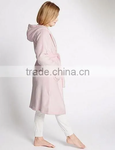 1539 child flannel robe kids bath robe for boys and girls in winter robe sleepwear
