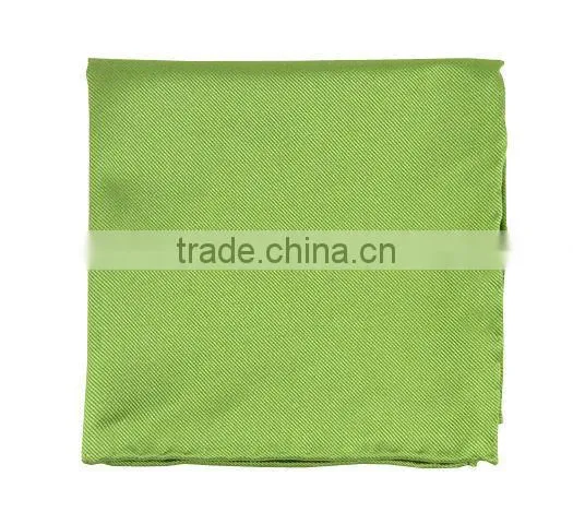 hand-rolled borders silk hankie