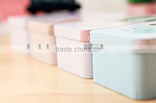 So Cute So Lovely Stationery Magnetic Pencil Box Tin Pencil Box