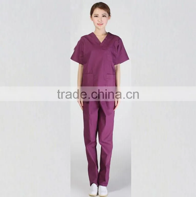 Cotton Doctor Nurses Medical Uniform Fabric