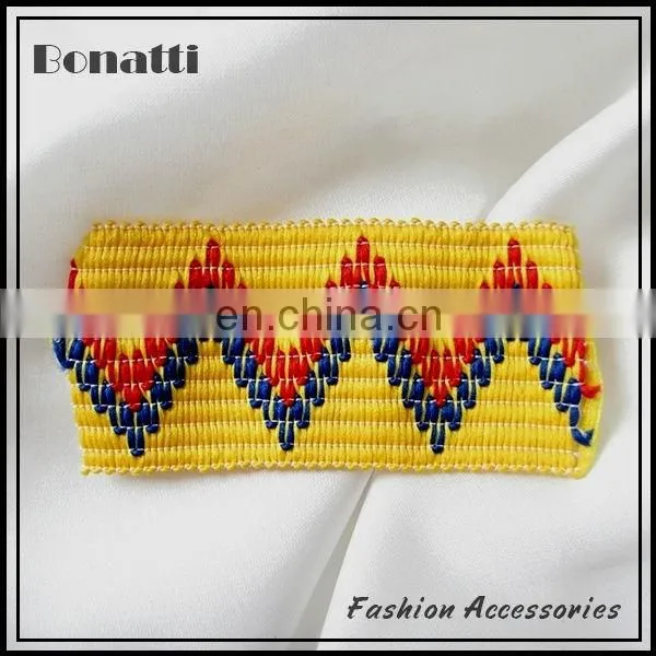 Custom fabric trim for garment accessories