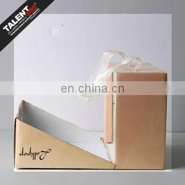 custom cardboard shoe box with hand string