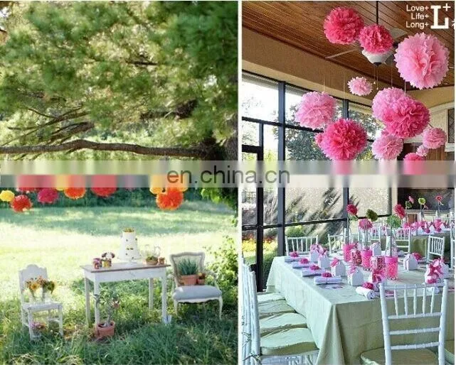 wedding decoration garland,ball flower garland, party decoration