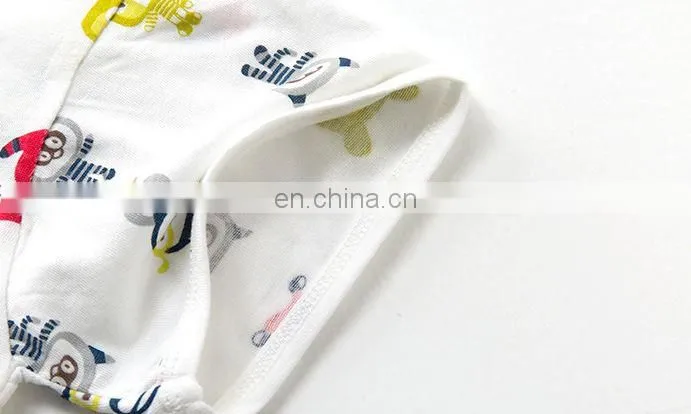 2018 Fashion Organic Baby Body Suit Children's Short Sleeve Toddlers Rompers
