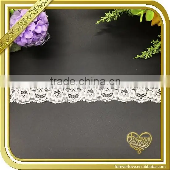FLL-057 Elastic Lace for V neck long sleeve lace wedding gowns