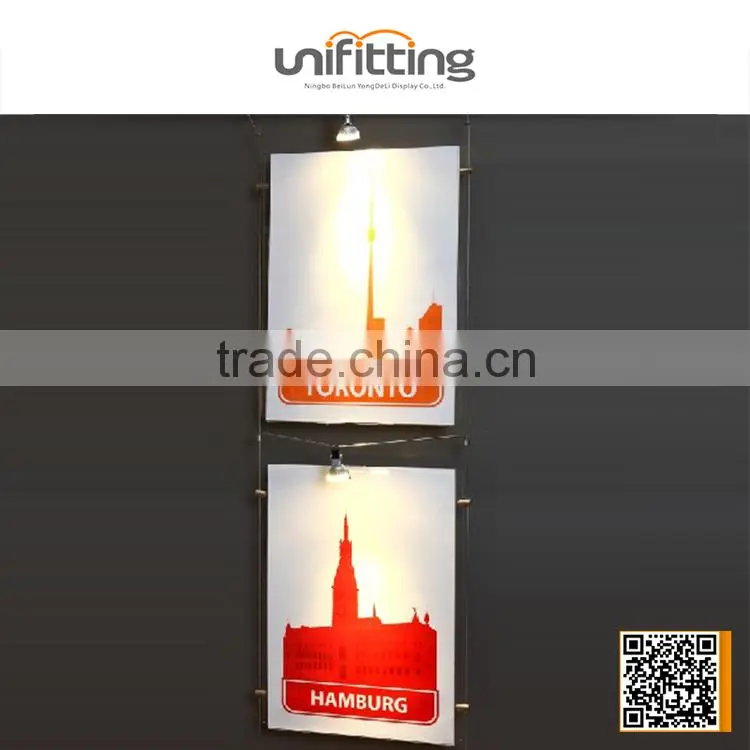 Zhejiang supplier aluminum snap frame diy led light box