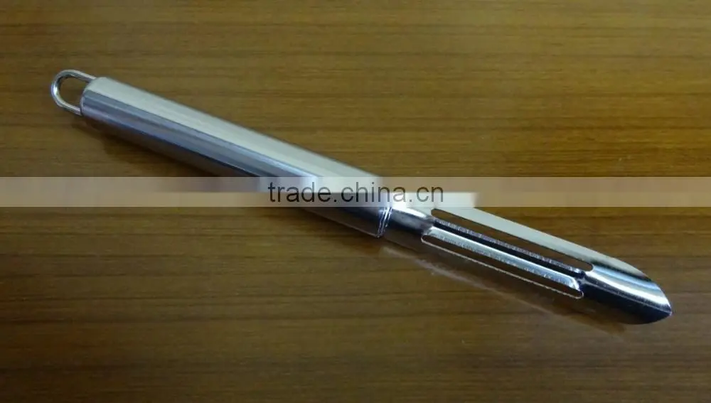 Stainless steel fruit and vegetable peeler
