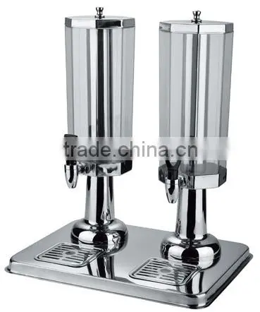 New Double Stainless Steel Juice Dispenser Machine