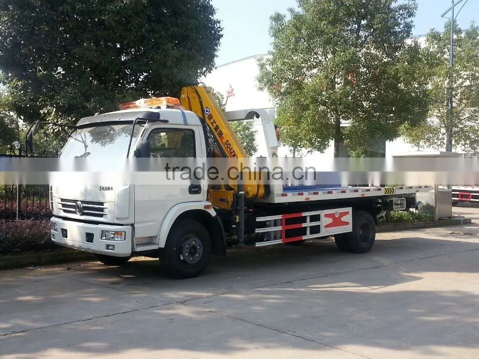 Howo wrecker truck with platform