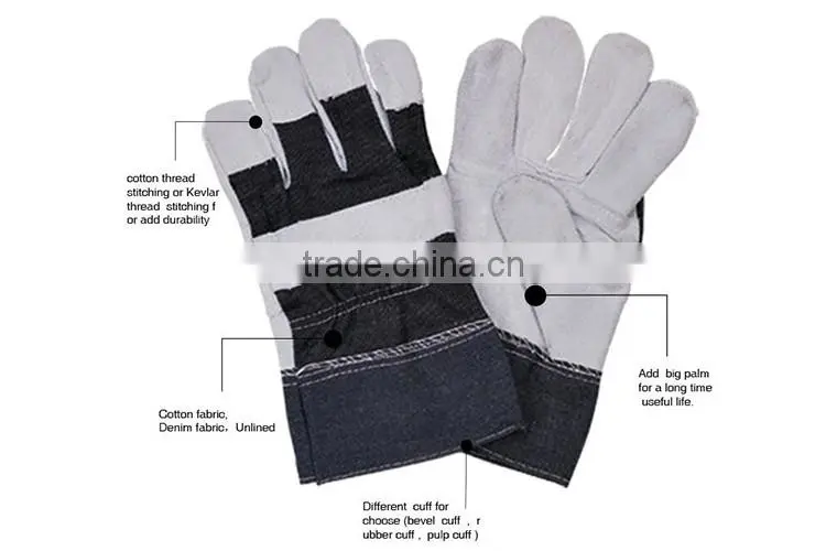 Mid-East Importers of Leather Gloves Cheap Gloves From China LG027