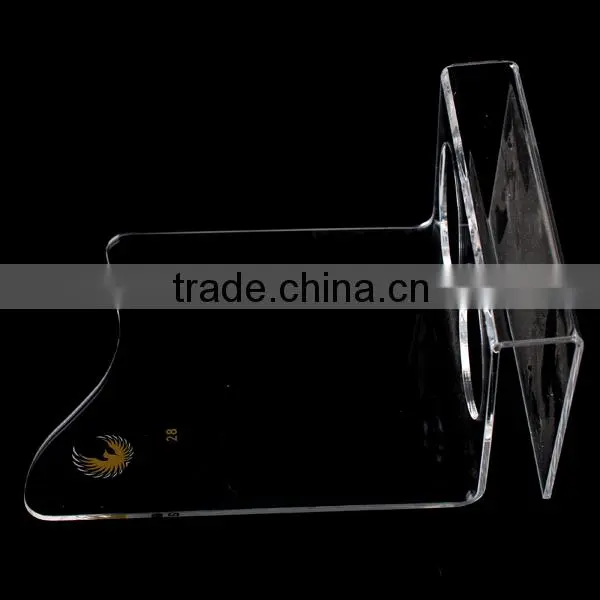 OEM service available beverages acrylic display stand