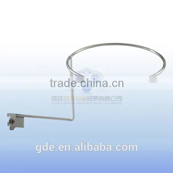 Hat Display Rack for Slotted Channel