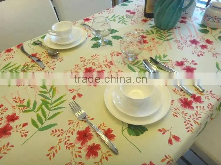 colorful design table cloth