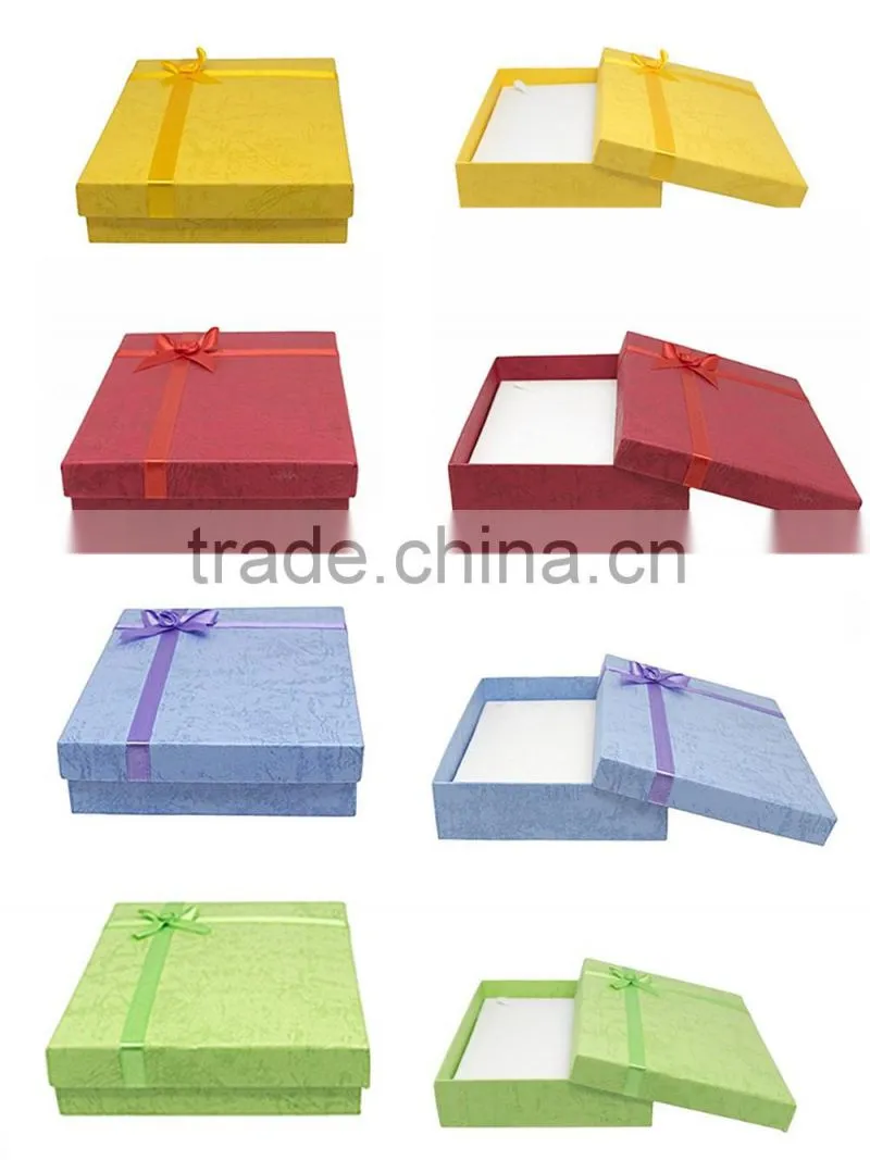 High quality paper jewelry box 2016 manufacturer in China