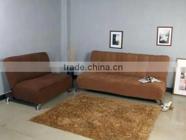 Elegant Fabric Bed Cum Sofa Wooden