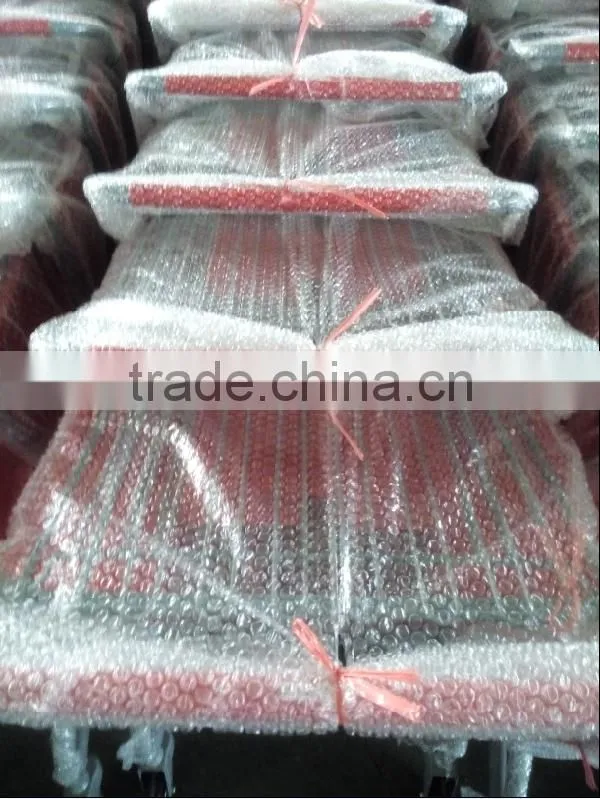 Red Plastic Unfolding Vegetables Shopping Trolley 100A