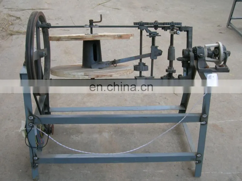 Factory supply small straw braiding machine, straw rope making machine
