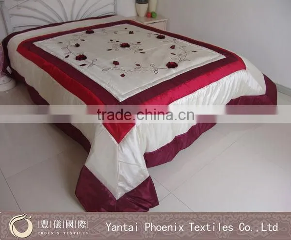 Taffeta 3d hand made bedspread