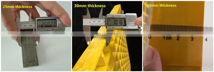 Pedestrian walkway trench cover plate tree cover 25mm FRP grating