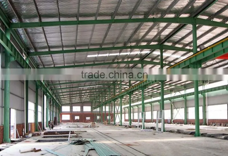 50 Years Durable Steel Structure Workshop Low Cost