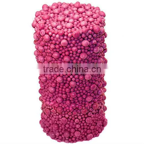 FOB Zibo handmade silicone rubber candle model with small ball on it surface molds LZ0082 in stock