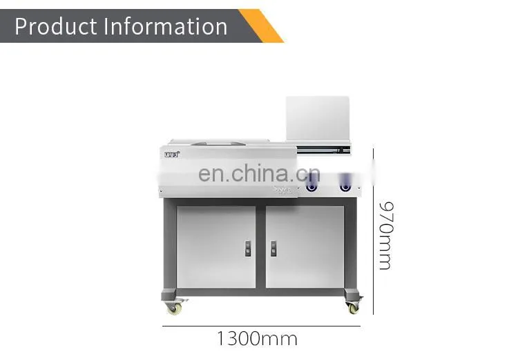 a3 size automatic hot melt glue binding machine heavy duty center binding stapler 5.5cm thickness