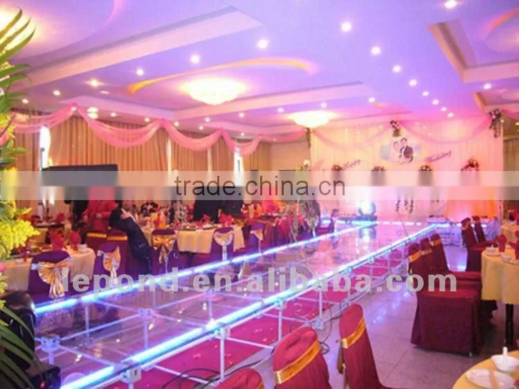 fashional glass truss stage for T-Show