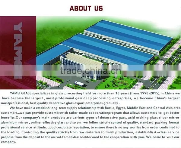 Online selling! meter price tempered glass