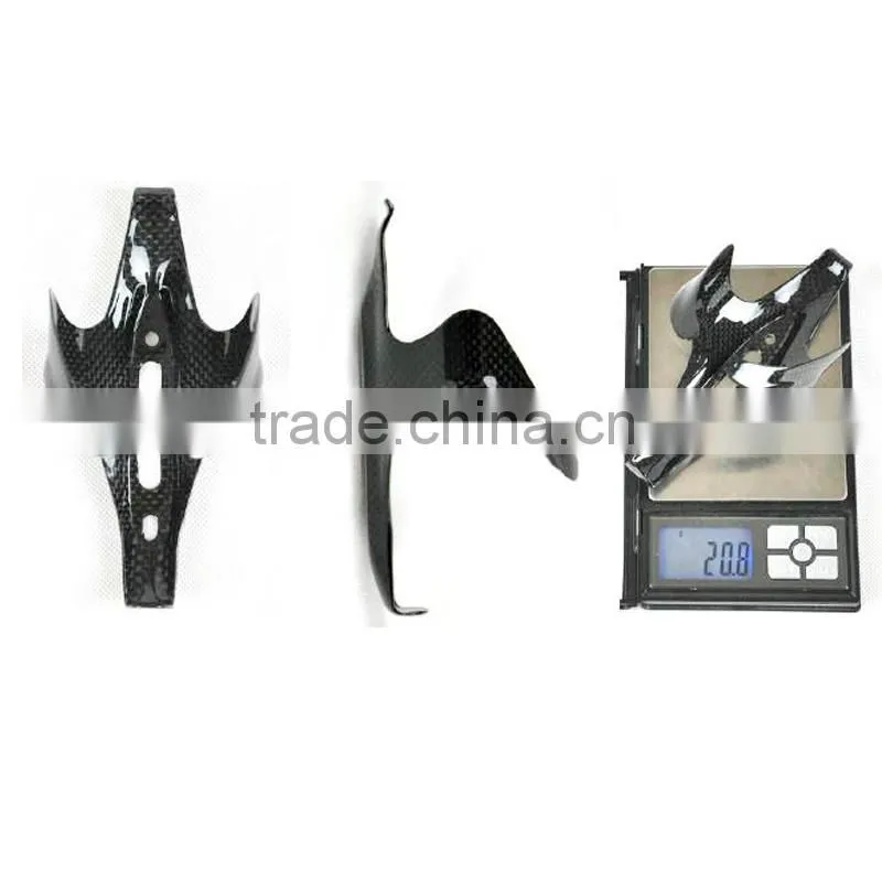 3K Clear Bicycle Accessories China Carbon Bottle Cage Bottle Holder