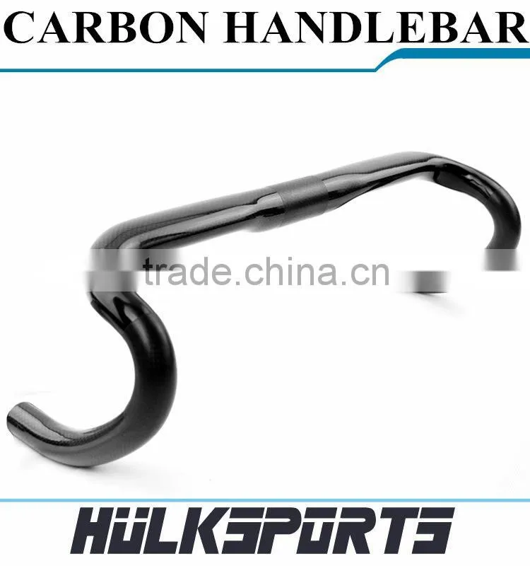 Chinese Cheap Carbon Handlebar Glossy Matte Surface 3K UD Carbon Bicycle Road Handlebar Carbon Bicycle Parts