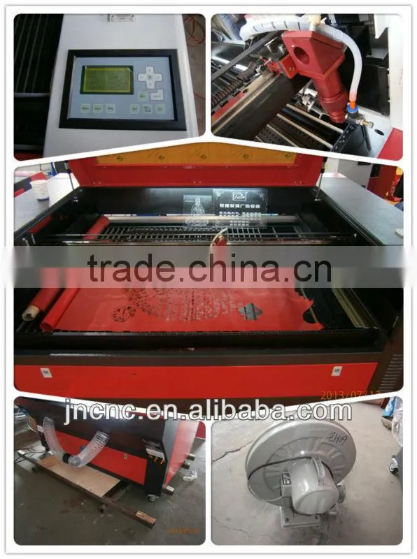 100W co2 leather laser cutter