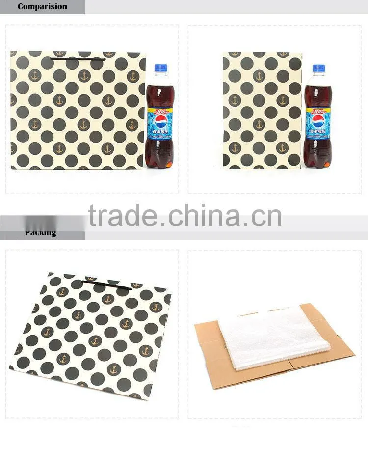 dot stamp fancy paper gift bag ladies bra packaging bag