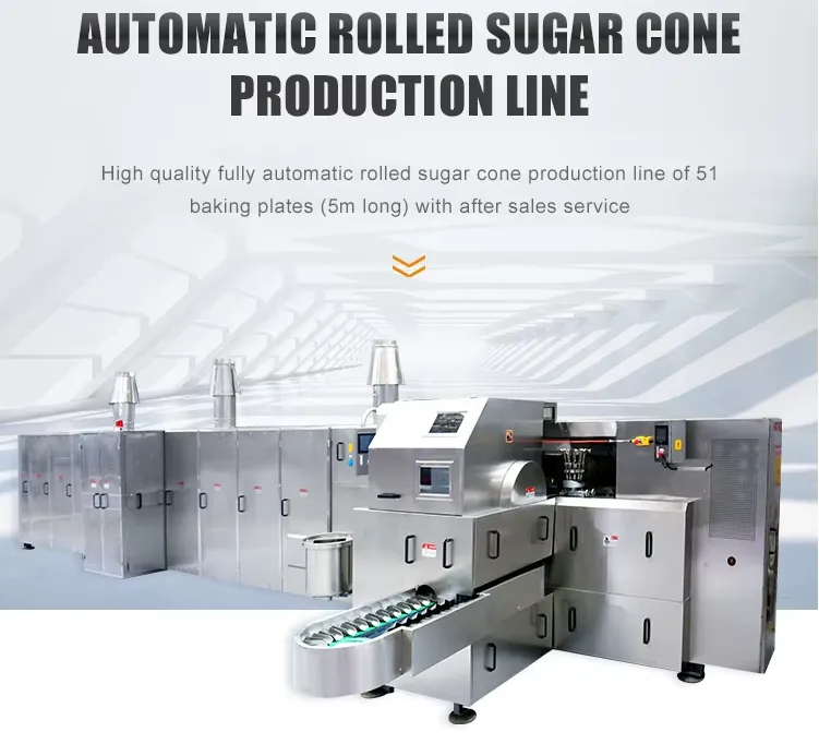 Ice Cream Wafer Cone Making Machine