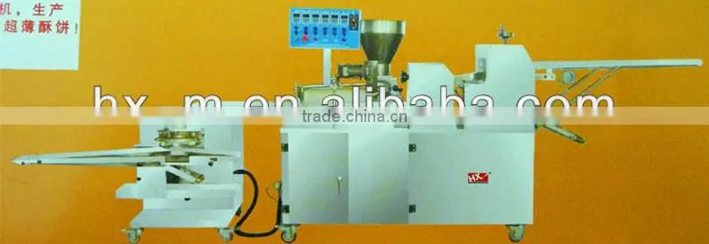 Full Automtic Double Press Dough Flaky Pastry Forming Machine