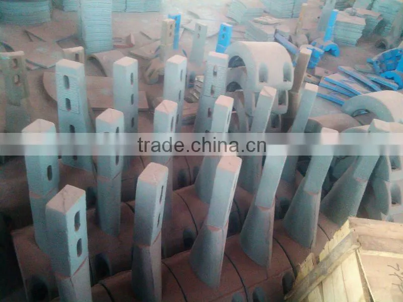 concrete plant & asphalt plant mixer arms