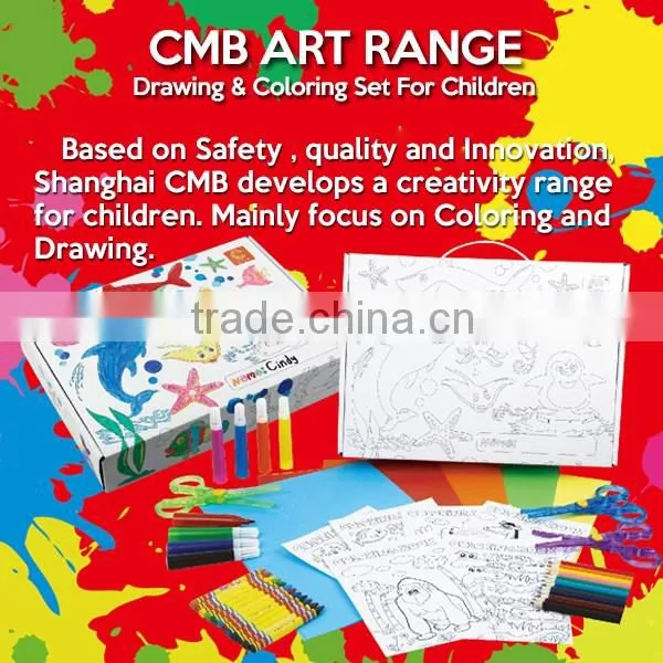 40pcs Creative activity packs for children drawing coloring playing