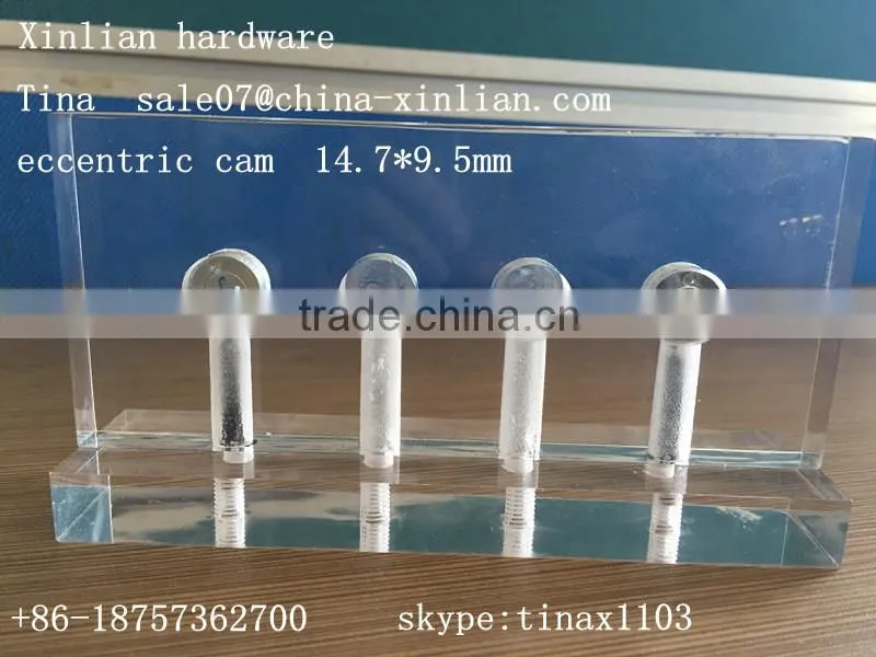 Furniture connecting fittings eccentric cam screw drilling nut/ furniture connecting fittings